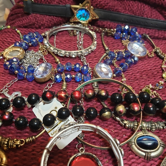 Vintage Estate Jewelry Lot Bling Bling - Picture 7 of 8